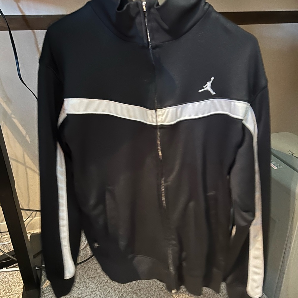 Jordan Black and White Hoodie